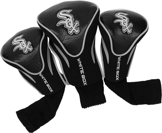 MLB Adult-Unisex 3 Pack Contour Head Covers